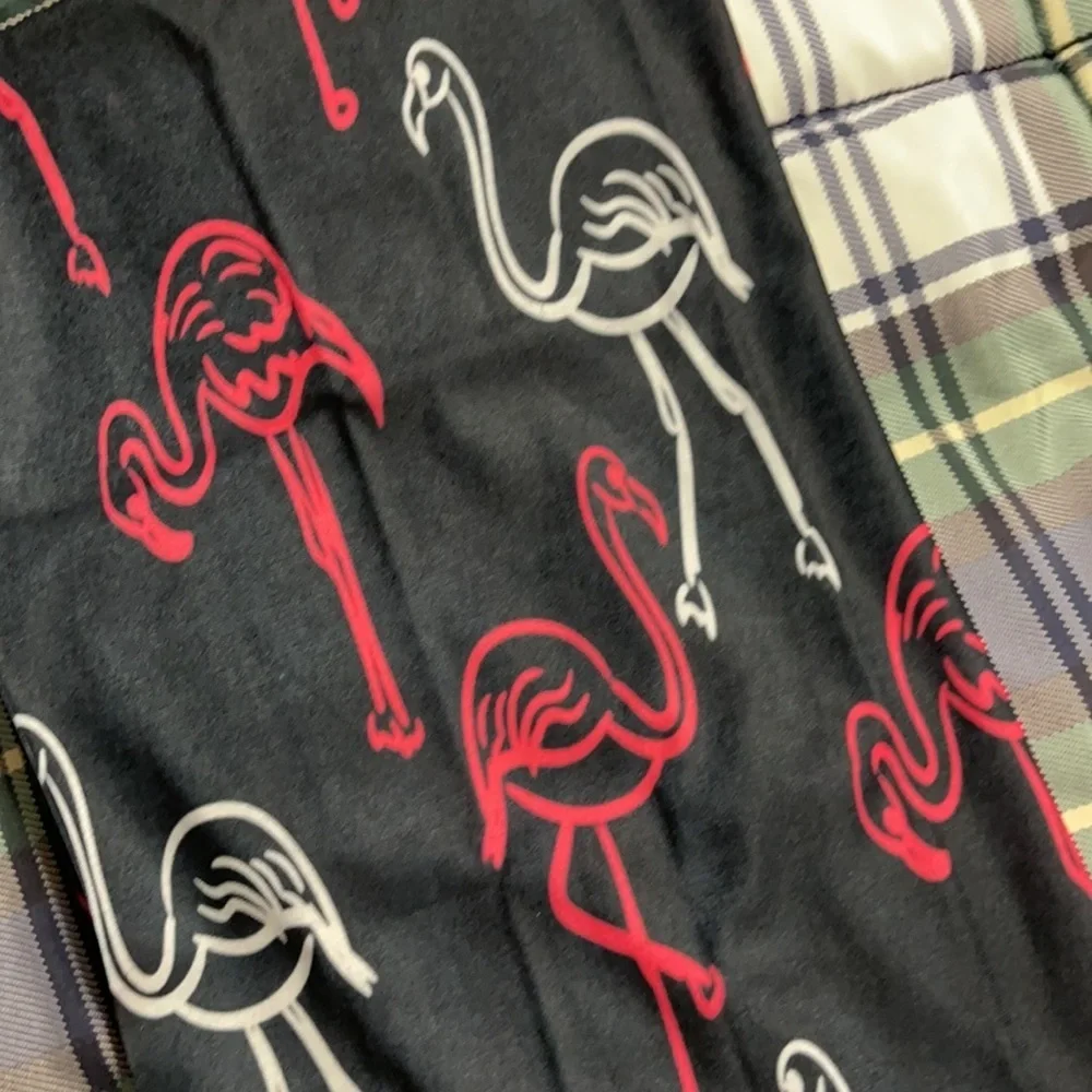 6/$20 New long cloth flamingo neck gaiter